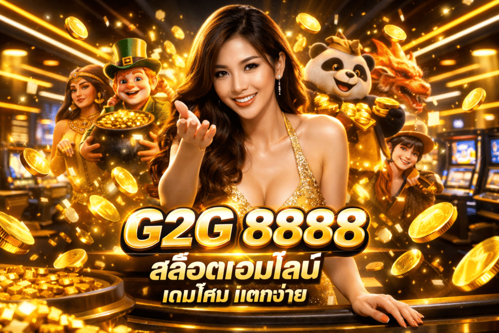 G2G 8888 สล็อตออนไลน์ เกมใหม่ แตกง่าย ทุนน้อยก็เล่นได้